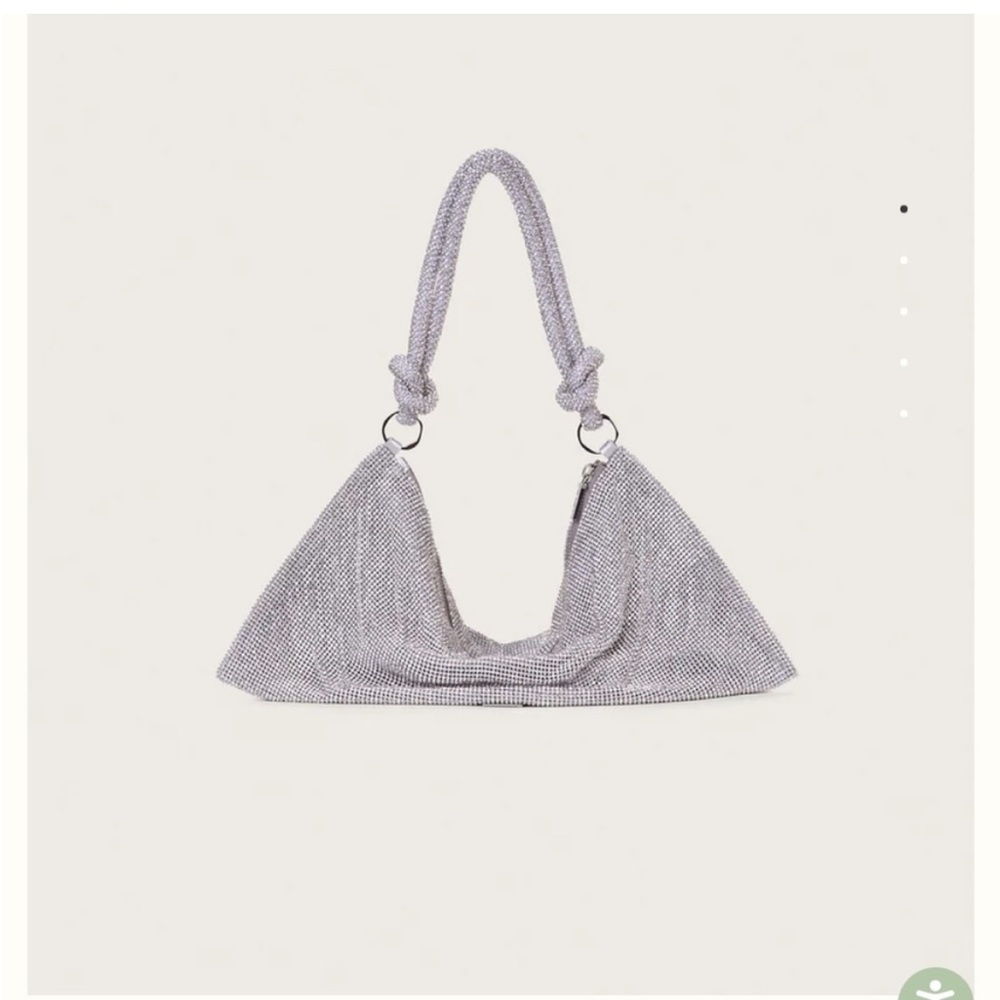 Cult Gaia Hera Nano Bag in Silver!